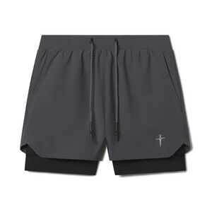 Men's Athletic Shorts - Gray